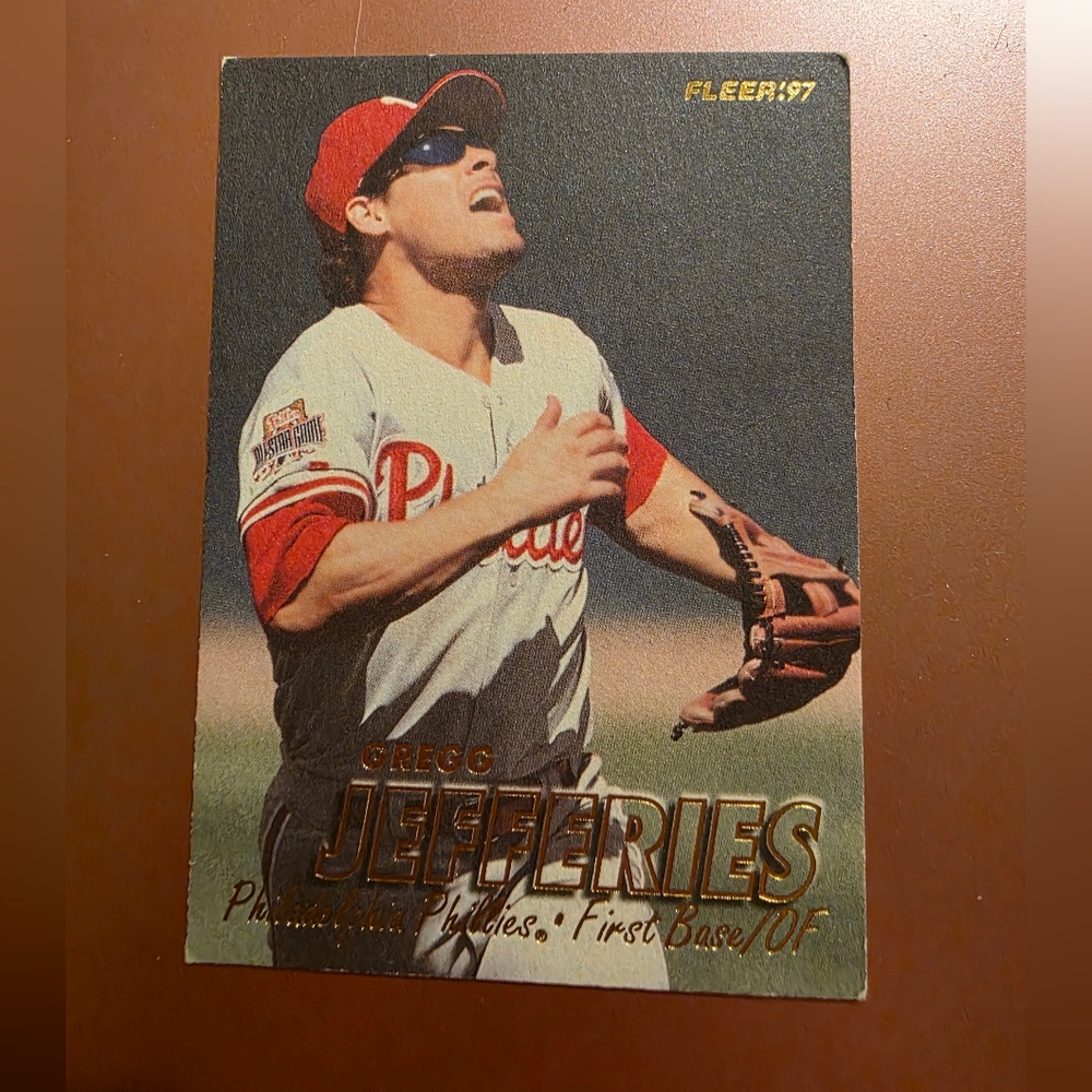 Gregg Jefferies Baseball Card